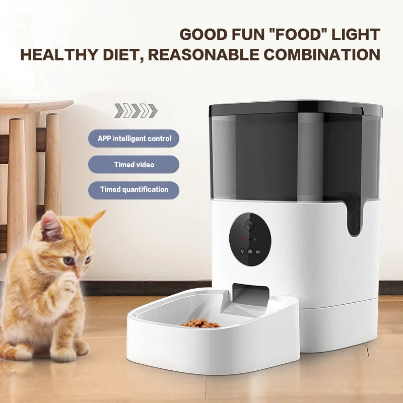 APP controlled smart pet feeder