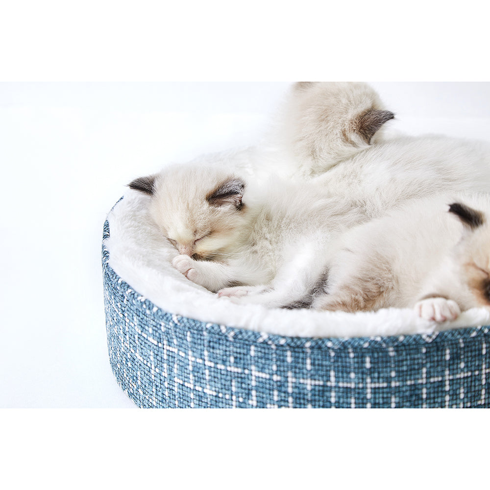 Instachew PETKIT Deep Sleep Cat Bed with Fully Removable Outer Cover, Memory Foam