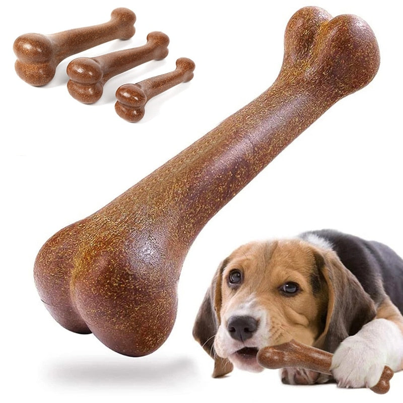 Dog Toy Bone Chew Toys Indestructible Aggressive Chewer Dog Game