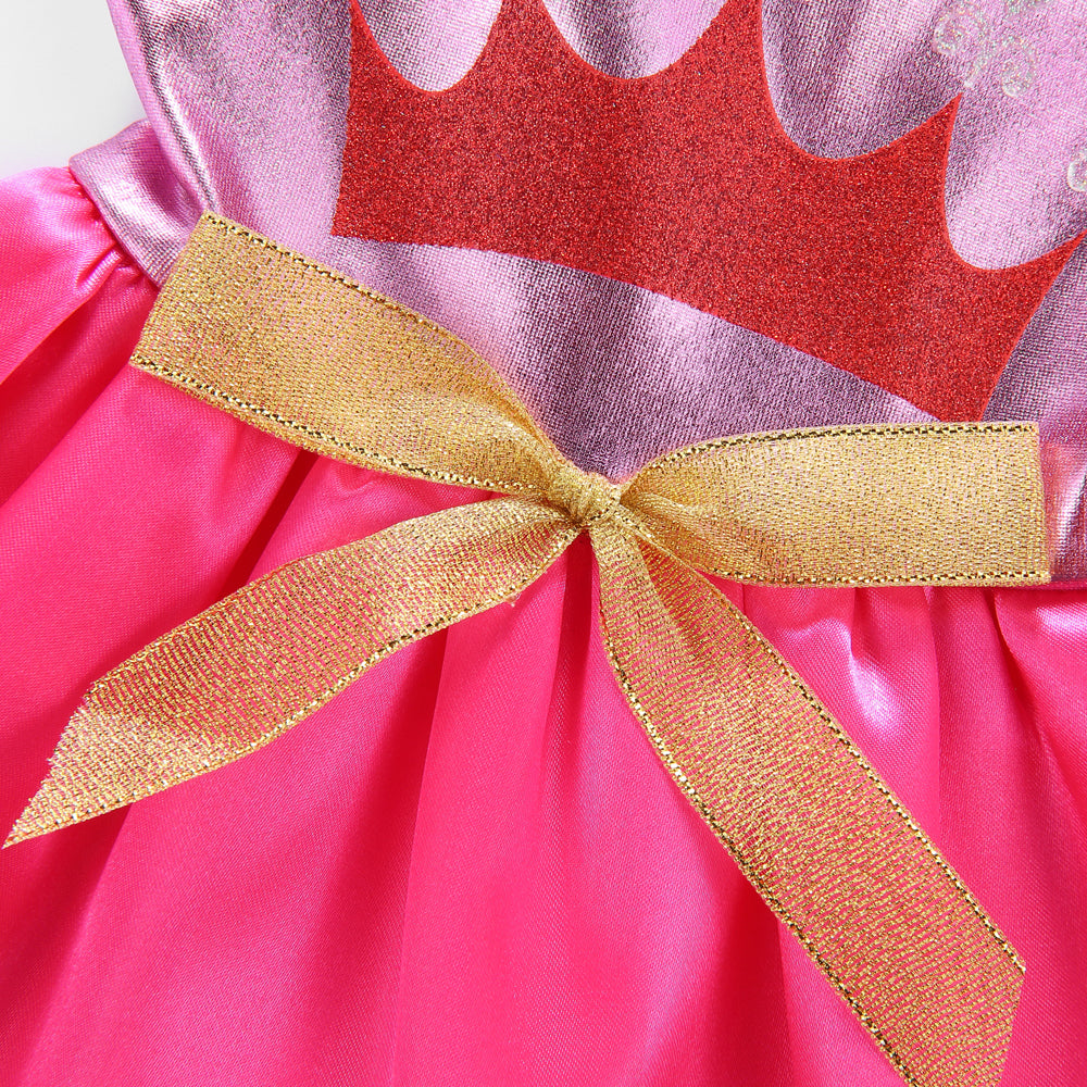 Pink princess dress suit