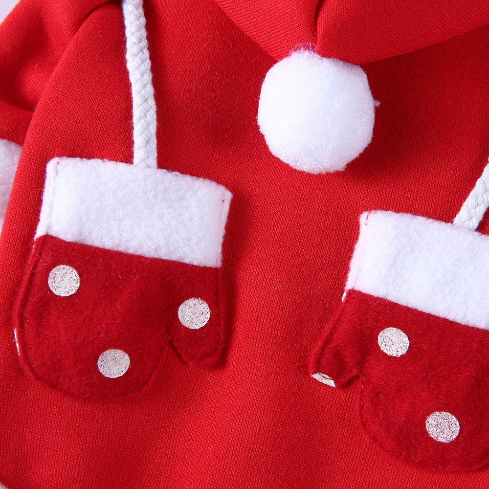 Christmas Little Red Riding Hood gloves