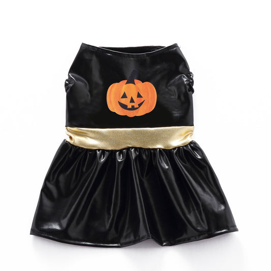 Pumpkin skirt suit