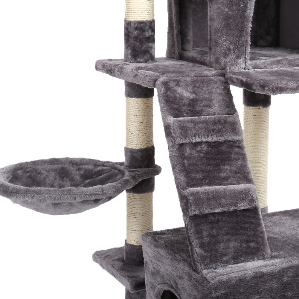 Wood  Climbing Tree Cat Jumping Toy Fun Scratching Posts Solid Cats Climb Frame