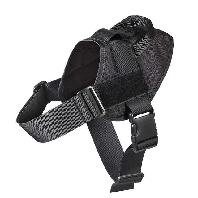 Military Tactical Dog Harness Patrol K9 Working