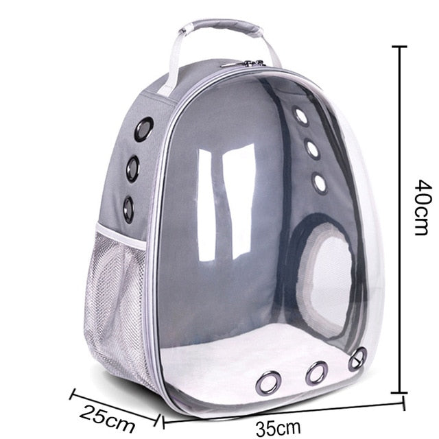 Breathable Portable Pet Carrier Bag Outdoor Travel Backpack