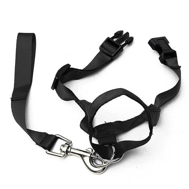 No Pain No Pull Control Training Leash Adjustable Harness Nose Reign Nylon Dog Head Collar Dog Training