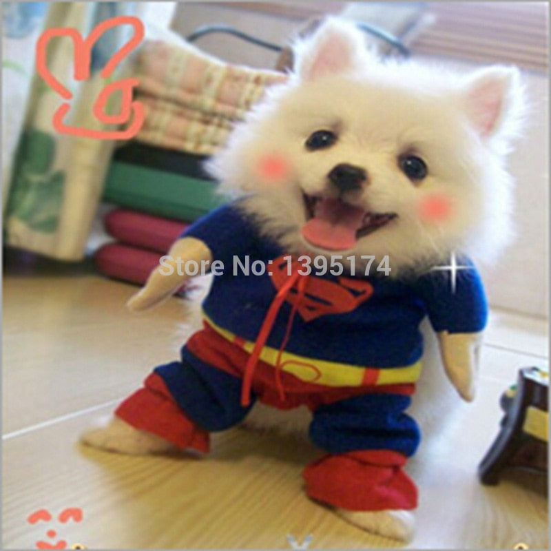 Funny Dog Clothes Halloween Costume Puppy Coat