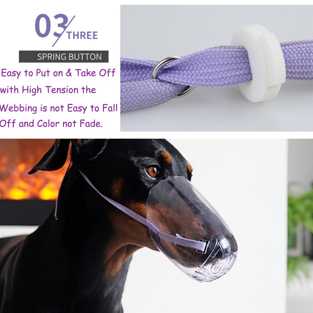 Breathable Cat Dog Muzzle Anti-bite Grooming Mask