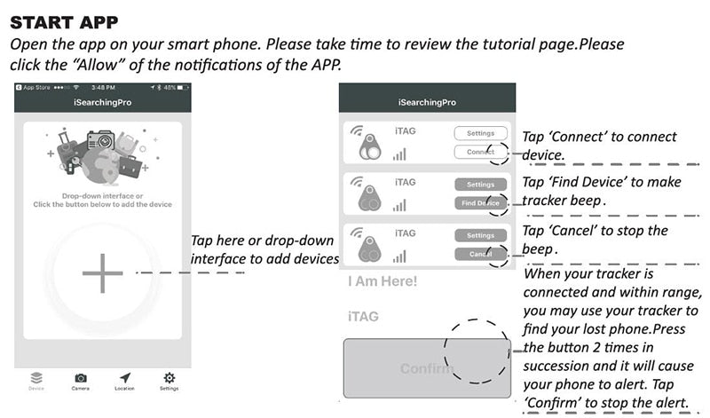 Anti-Lost Mini Pet Smart Tracker Bluetooth 4.0 GPS Alarm Locator Keychain