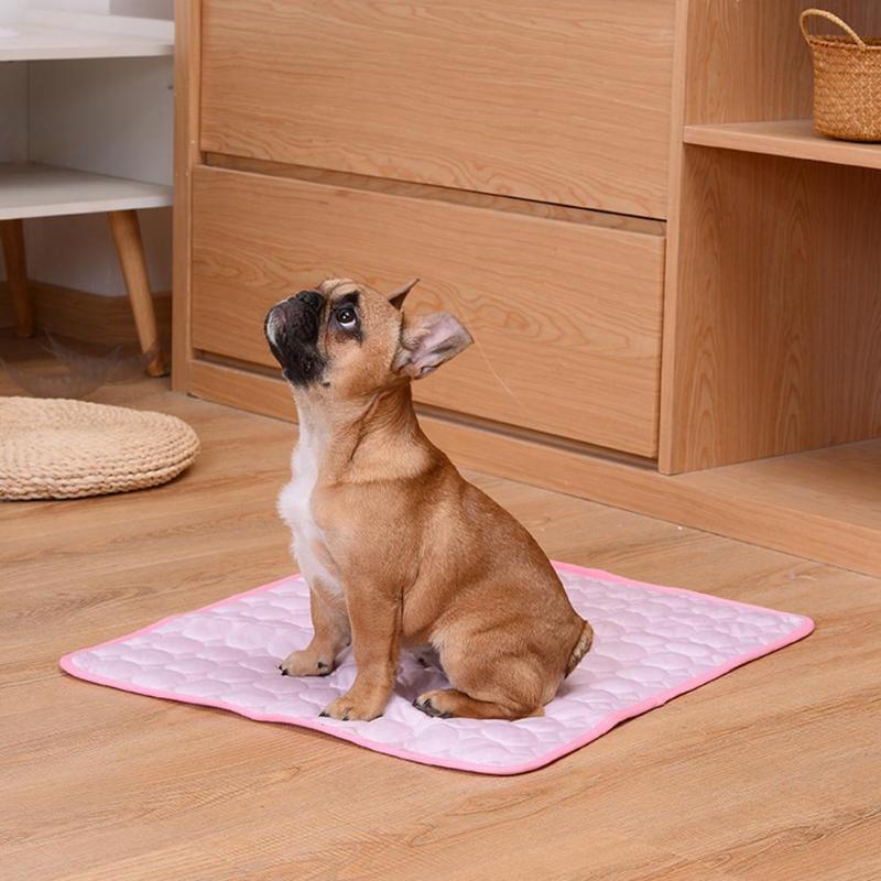 Dog Mat Cooling Summer Pad Mat For Dogs Cat Blanket Sofa Breathable