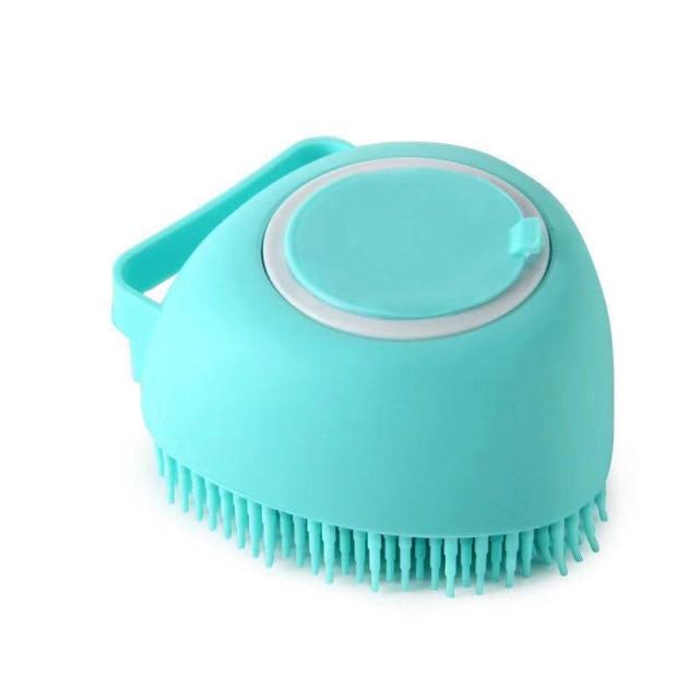 Pet for Dogs Cats Bath Massage Brush Soft Safety Silicone