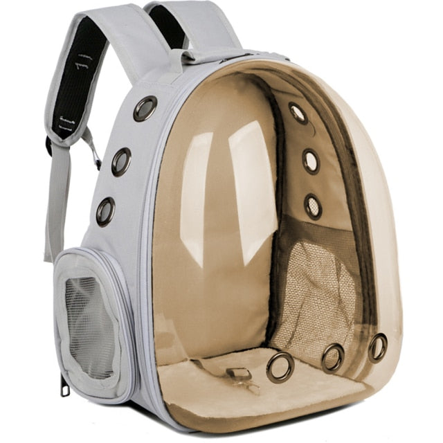 Outdoor Travel Backpack Pet Transport Transparent Space Backpack