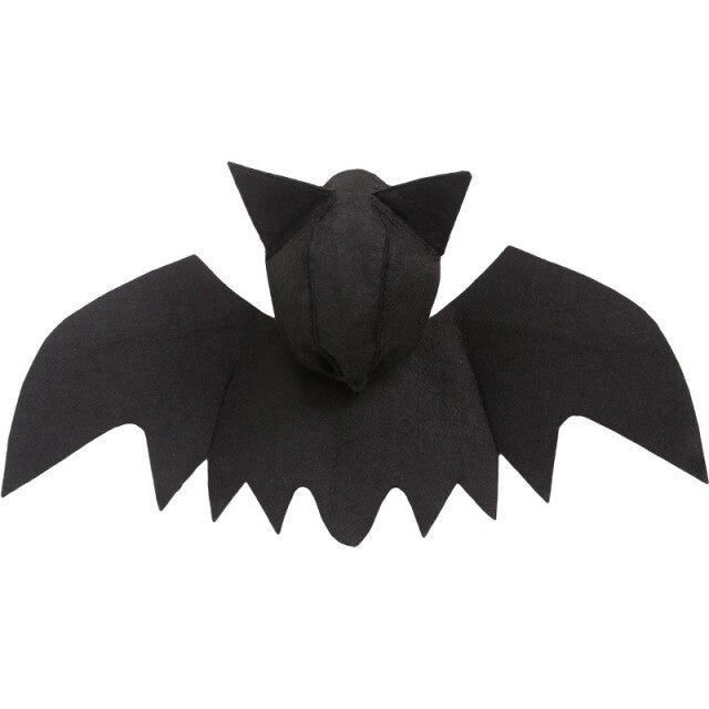 Pet Halloween Costume Cat Funny Clothes Puppy Dog Black Cool Pet Bat Wings