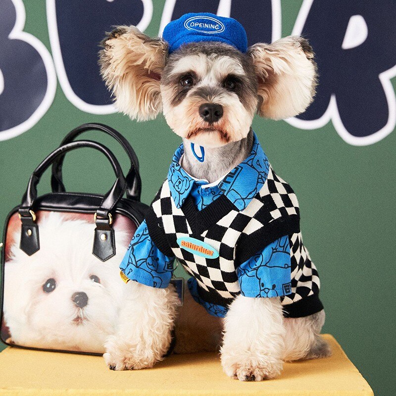 Winter Pet Dog Hat Fashion Warm Dogs Berets Windproof Pet Hats Corduroy